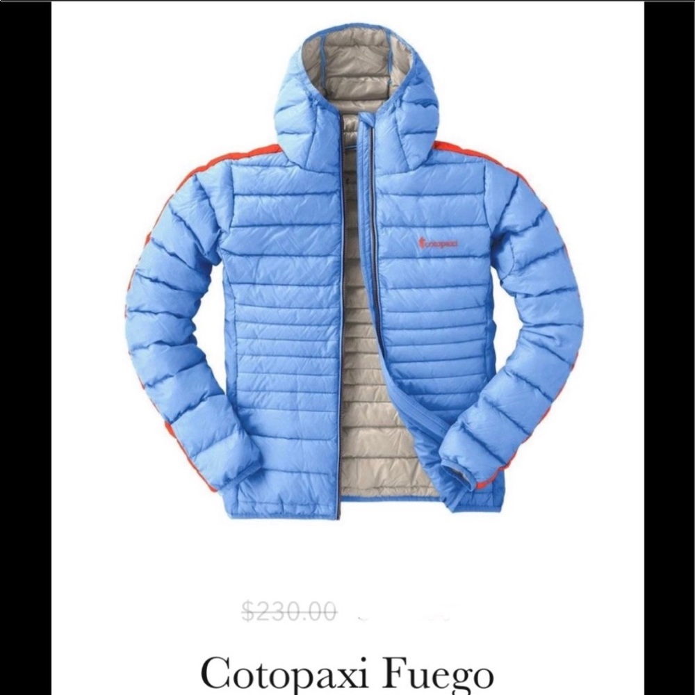 Cotopaxi Fuego down jacket